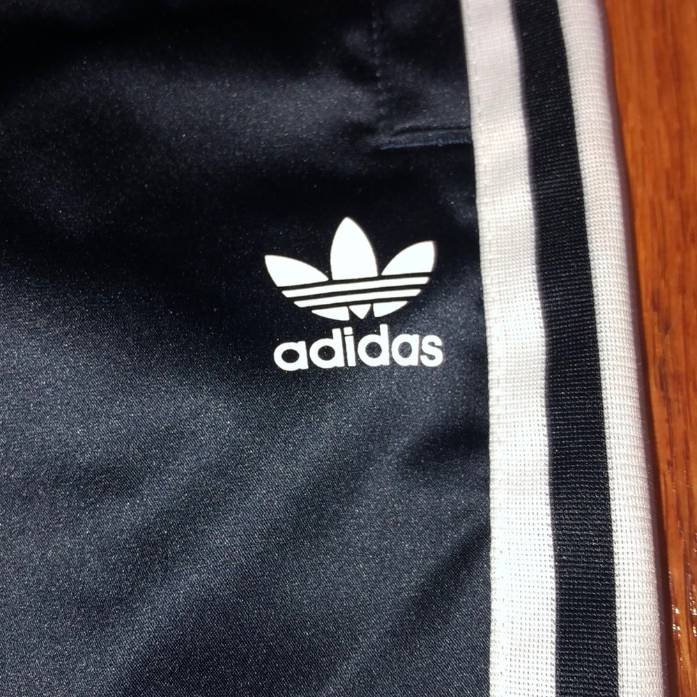 Navy Blue XS Adidas Track Pants